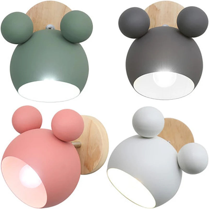 Mickey LED Wall Mounted Desk or Bedroom Lamp