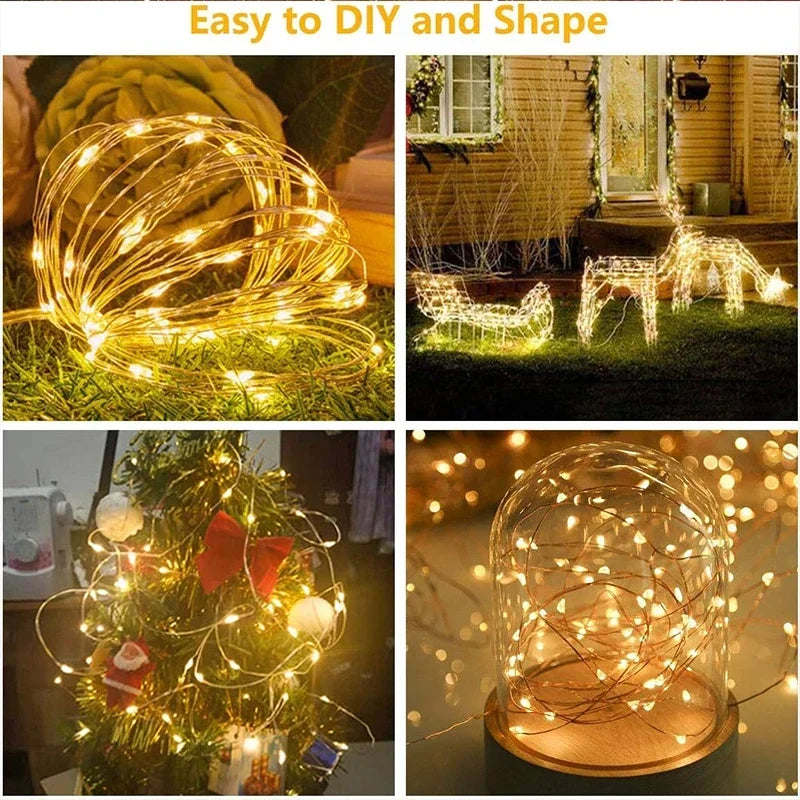 LED Curtain String LightsDecoration USB (3M, 2M, 1M length)