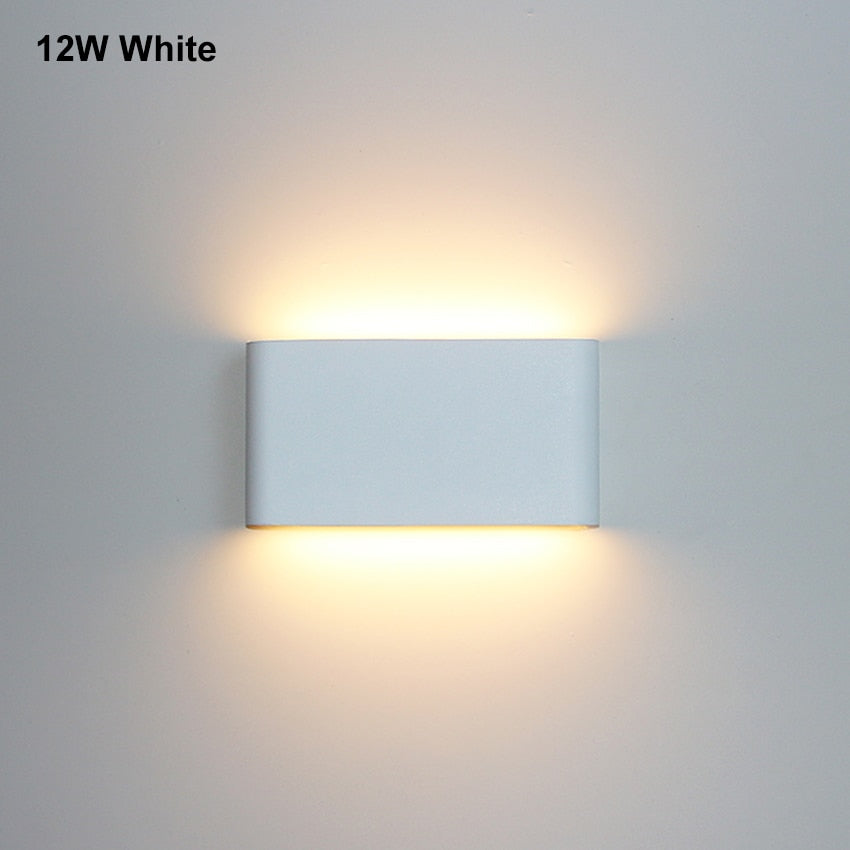 Indoor/Outdoor Waterproof LED Aluminum Wall Lamps Corridor Wall Sconce