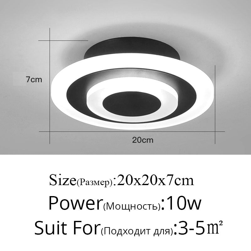 Modern Aisle LED Ceiling Lamp