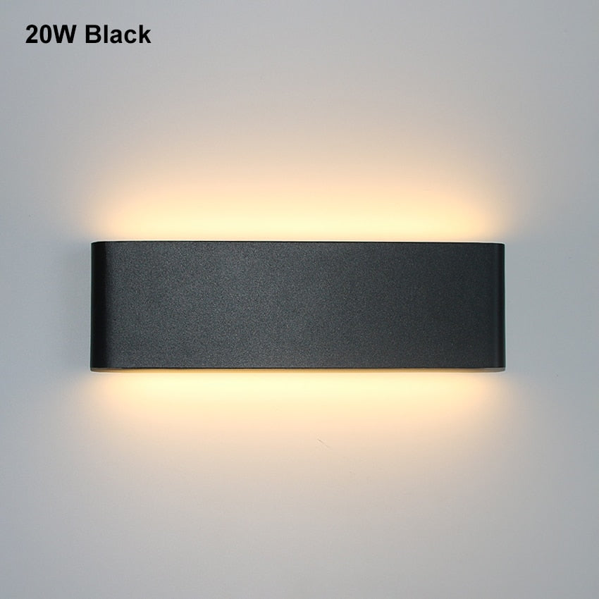 Indoor/Outdoor Waterproof LED Aluminum Wall Lamps Corridor Wall Sconce